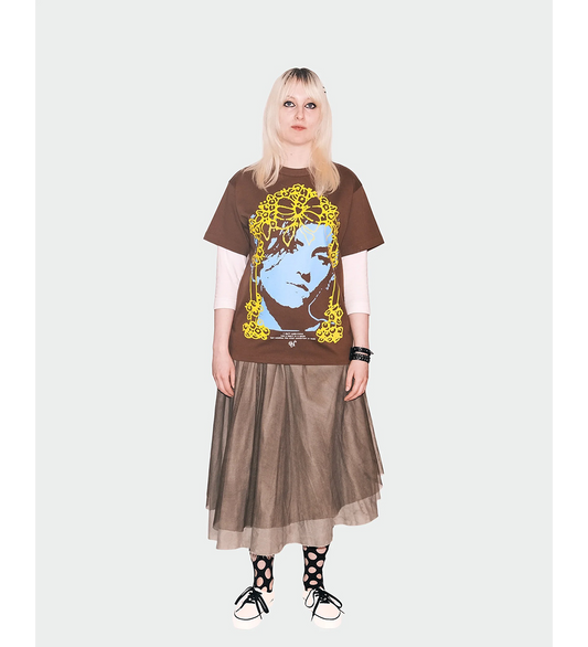 JUSTINE T-SHIRT CHOCOLATE