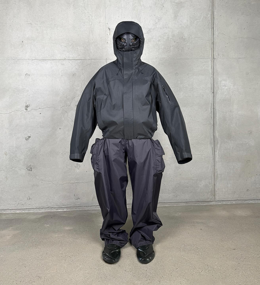 LIGHT CARGO PANTS DARK BLUE