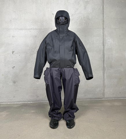 LIGHT CARGO PANTS DARK BLUE