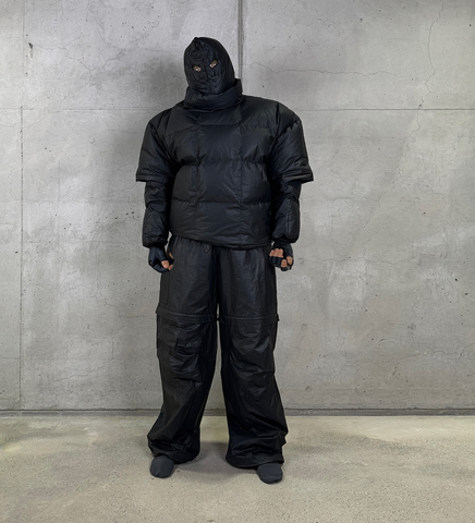 KNEE PANEL CARGO DARK GREY