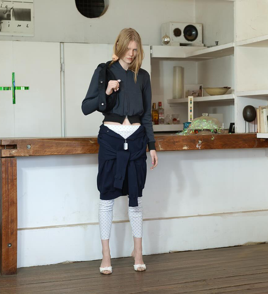 HOODIE SKIRT NAVY