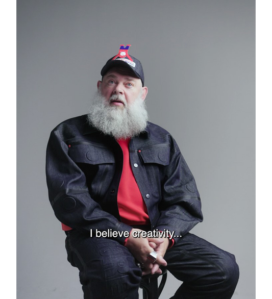 WALTER VAN BEIRENDONCK X G-STAR BASEBALL CAP DENIM