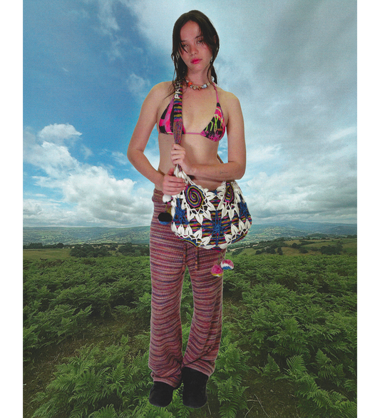 WARRIOR KNIT TROUSERS MULTICOLOUR