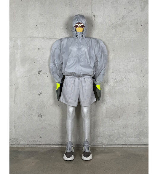 TRACKSUIT JACKET GREY