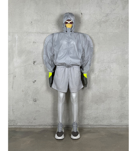 TRACKSUIT JACKET GREY