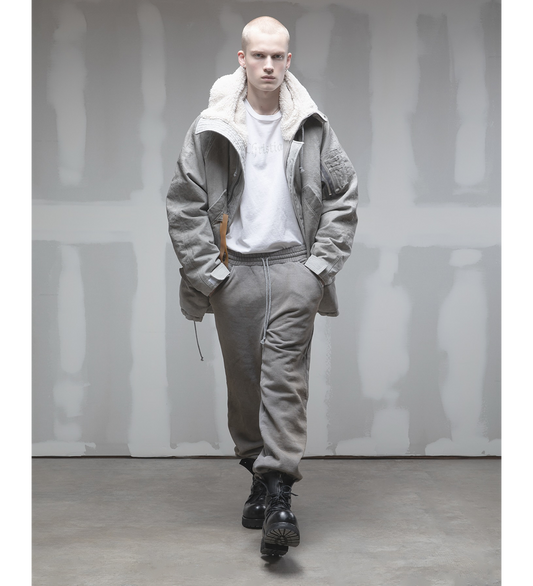 SWEAT PANTS HEATHER GREY