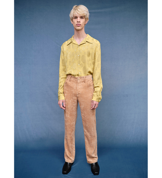 JAGOU SHIRT YELLOW ZINNIA