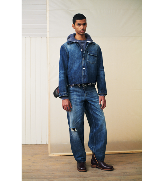 CUT REBIRTH JACKET ROAD WORN ROPE TWILL