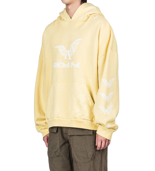 SHOWROOM HOODIE VINTAGE YELLOW