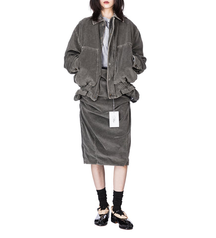 CORDUROY BLOUSON GRAY