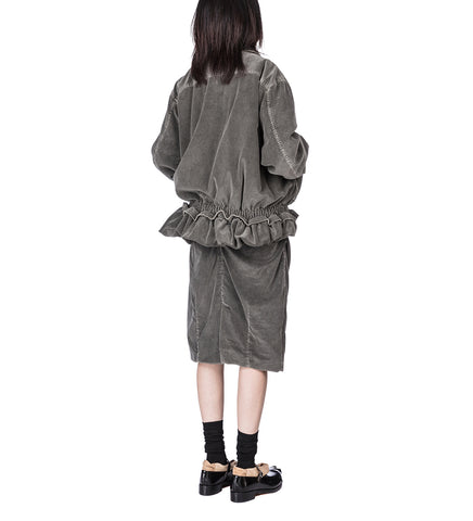 CORDUROY BLOUSON GRAY