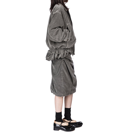 CORDUROY BLOUSON GRAY