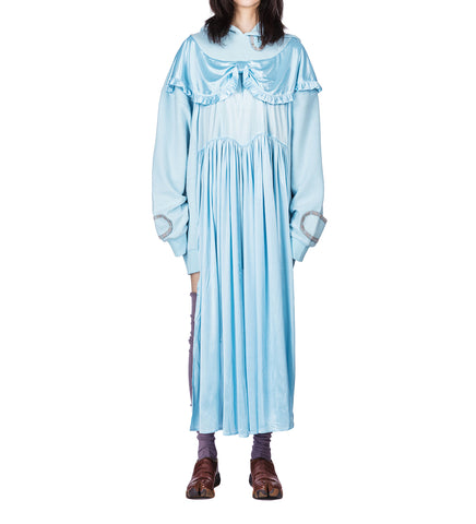 GOWN HOODIE BLUE