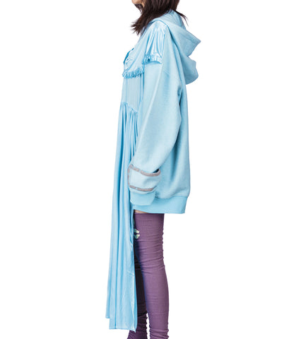 GOWN HOODIE BLUE