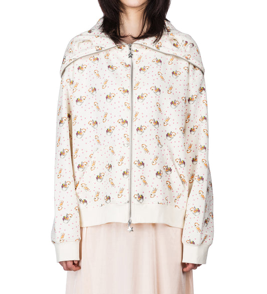 BUTTERFLY HOODIE PEACH DEER