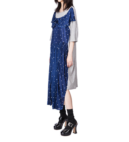 T-SHIRT GOWN POLKA DOT