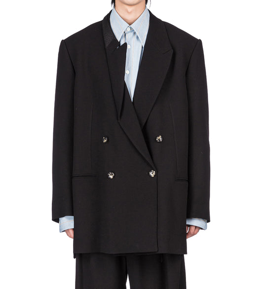 CLYDE JACK SOFT SHOULDER LARGE DB JACKET BLACK