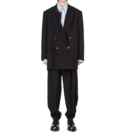 CLYDE JACK SOFT SHOULDER LARGE DB JACKET BLACK