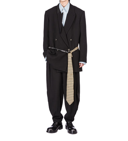 BUCK CUSTOMIZED TIE BELT BLACK #1