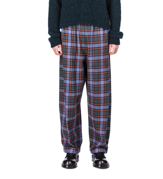 ECLIPSE PANTS BLUE FLANNEL CHECKS