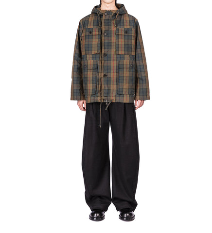 FIELD PARKA TARTAN DRY WAX