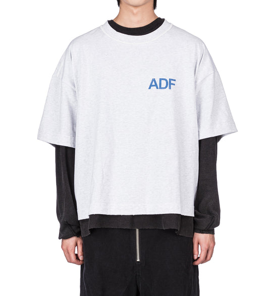 ADF T-SHIRT HEATHER GREY
