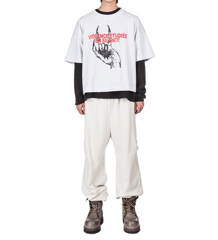 BROKEN LOOP SWEATPANTS BONE