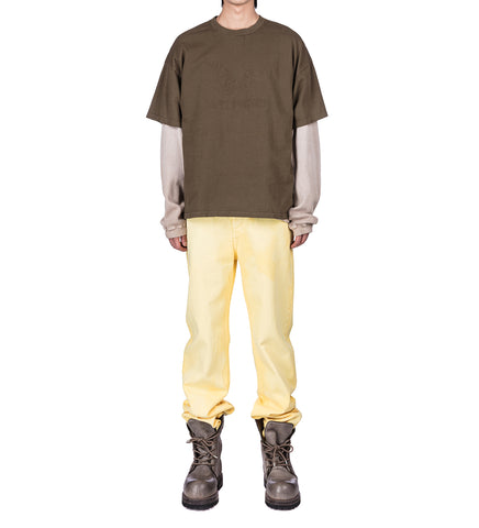 STRAIGHT LEG JAENS ACID YELLOW