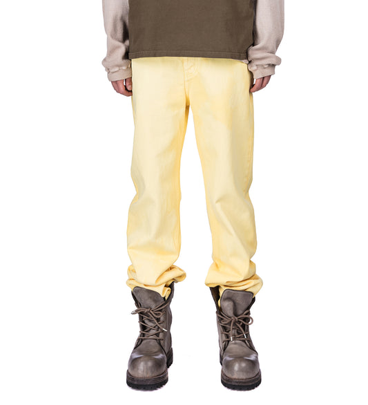STRAIGHT LEG JAENS ACID YELLOW
