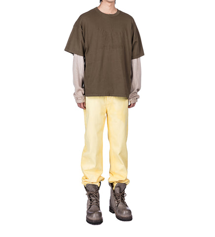 STRAIGHT LEG JAENS ACID YELLOW