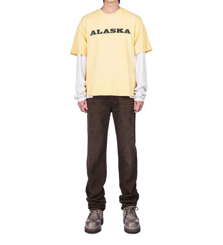 ALASKA T-SHIRT YELLOW
