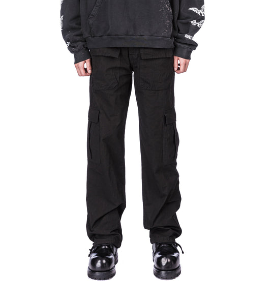 CARGO PANTS BLACK