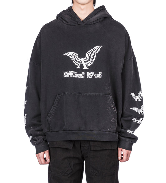 SHOWROOM HOODIE VINTAGE BLACK