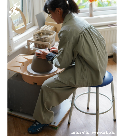 MIRBELIOIDS TROUSERS GREY