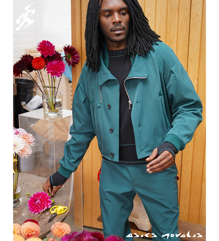 SATUREJA BLOUSON TEAL