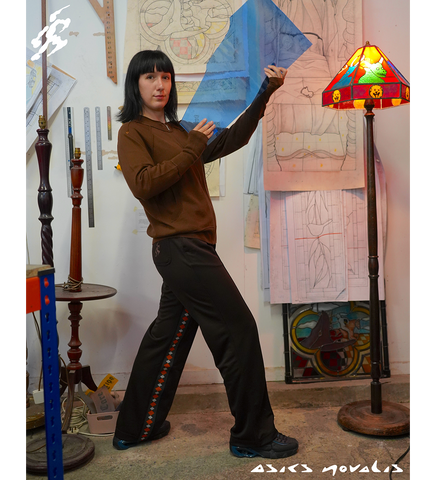 STYRAX TRACK PANTS MOLE