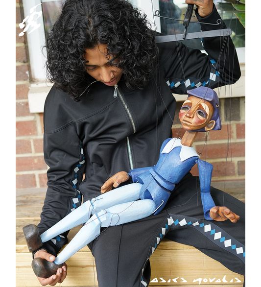 STYRAX TRACK JACKET ANTHRACITE