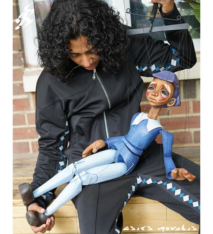 STYRAX TRACK JACKET ANTHRACITE