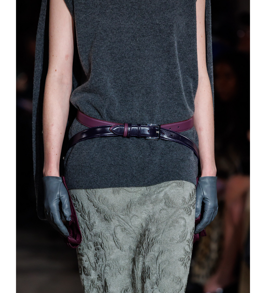 AURA DOUBLE BELT PURPLE/VIOLETTE
