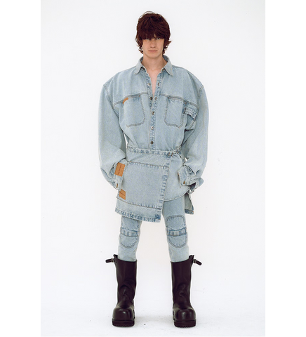 MOTO JEANS LIGHT WASH