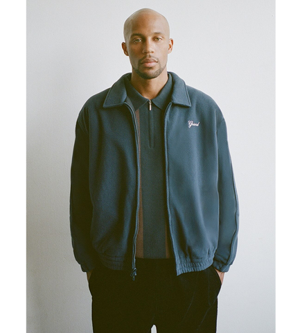 POLAR FLEECE JACKET MIDNIGHT NAVY