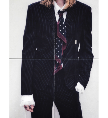 EZO FOULARD BLACK/BROWN
