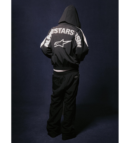 CROSSOVER TRACKSUIT JACKET BLACK