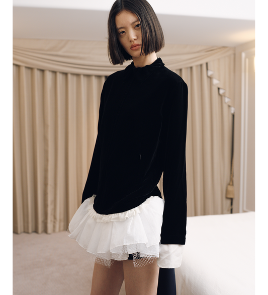 CHILDHOOD DRESS SKIRT NAVY