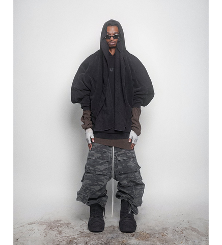CARGO PANTS WOODLAND CAMO