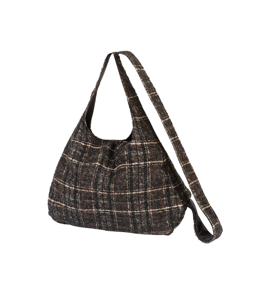 AGHATA BAG CHECK WOOL