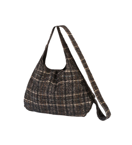 AGHATA BAG CHECK WOOL