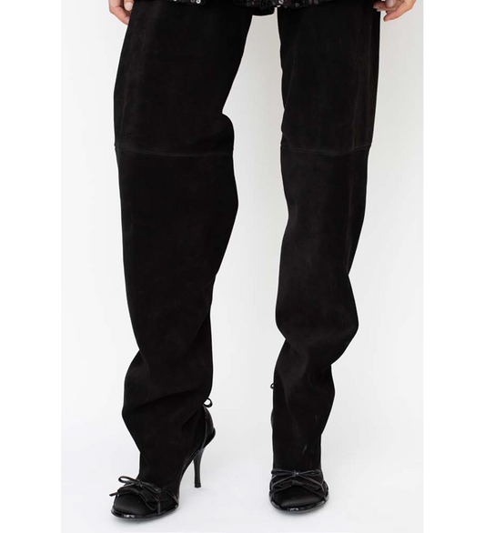 DOUBLE THIGH HIGH BLACK