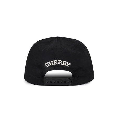 5 PANEL HAT BLACK