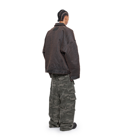 CARGO PANTS WOODLAND CAMO
